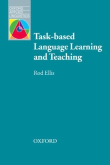 Task-Based Language Learning and Teaching, Paperback Book Task-Based Language Learning and Teaching, Paperback Book
