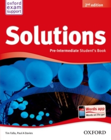 Solutions: Pre-Intermediate: Student's Book, Paperback / softback Book Solutions: Pre-Intermediate: Student's Book, Paperback / softback Book