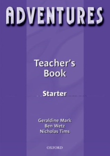 Adventures: Starter: Teacher's Book, Paperback Book Adventures: Starter: Teacher's Book, Paperback Book