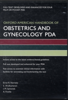 Oxford American Handbook of Obstetrics and Gynecology for PDA, CD-ROM Book Oxford American Handbook of Obstetrics and Gynecology for PDA, CD-ROM Book
