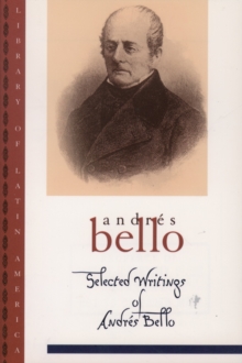 Selected Writings of Andr?s Bello