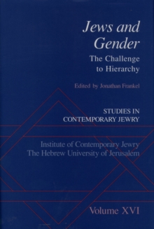 Jews and Gender : The Challenge to Hierarchy