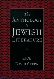 The Anthology in Jewish Literature