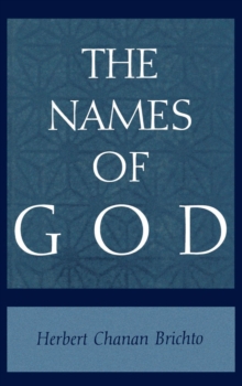 The Names of God : Poetic Readings in Biblical Beginnings