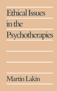 Ethical Issues in the Psychotherapies