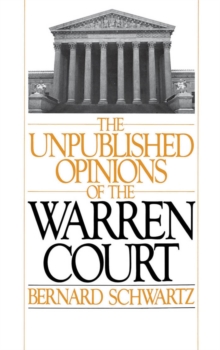 The Unpublished Opinions of the Warren Court