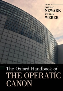 The Oxford Handbook of the Operatic Canon