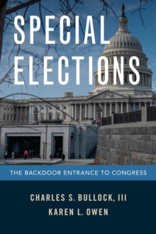 Special Elections : The Backdoor Entrance to Congress