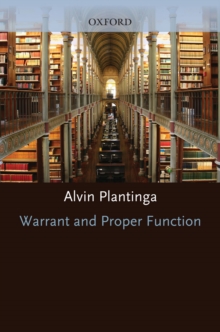 Warrant and Proper Function