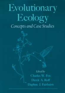 Evolutionary Ecology : Concepts and Case Studies