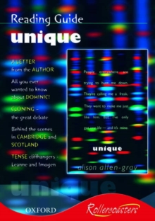 Unique Reading Guide, Paperback Book Unique Reading Guide, Paperback Book