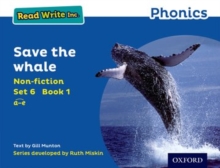 Read Write Inc. Phonics: Save The Whale (Blue Set 6 Non-fiction 1)