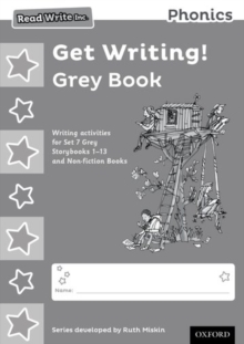 Read Write Inc. Phonics: Get Writing! Grey Book Pack of 10