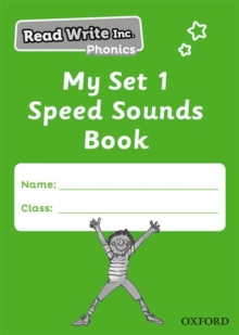 Read Write Inc. Phonics: My Set 1 Speed Sounds Book (Pack of 5)