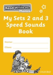 Read Write Inc. Phonics: My Sets 2 and 3 Speed Sounds Book (Pack of 5)