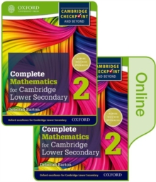 Complete Mathematics for Cambridge Lower Secondary Book 2 : Print and Online Student Book, Mixed media product Book Complete Mathematics for Cambridge Lower Secondary Book 2 : Print and Online Student Book, Mixed media product Book