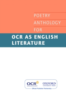 AS Poetry Anthology for OCR 2008-2012, Paperback Book AS Poetry Anthology for OCR 2008-2012, Paperback Book