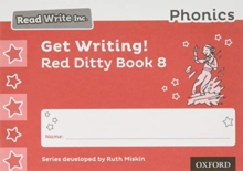 Read Write Inc. Phonics: Get Writing! Red Ditty Book 8 Pack of 10