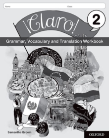 Claro! 2 Grammar, Vocabulary And Translation Workbook (Pack Of 8)