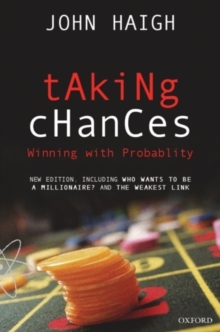 Taking Chances : Winning with Probability, Paperback Book Taking Chances : Winning with Probability, Paperback Book