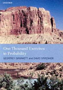 One Thousand Exercises in Probability, Paperback Book One Thousand Exercises in Probability, Paperback Book