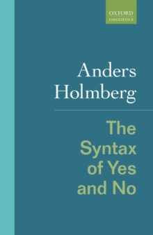 The Syntax of Yes and No, Hardback Book The Syntax of Yes and No, Hardback Book