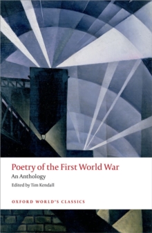 Poetry of the First World War : An Anthology