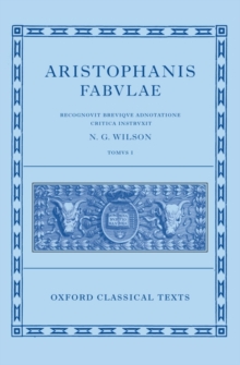 Aristophanis Fabvlae I, Hardback Book Aristophanis Fabvlae I, Hardback Book