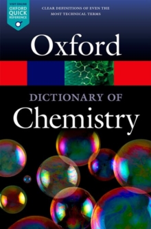 A Dictionary of Chemistry, Paperback Book A Dictionary of Chemistry, Paperback Book