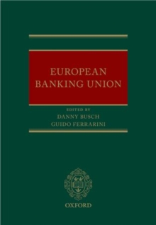 European Banking Union, Hardback Book European Banking Union, Hardback Book