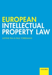 European Intellectual Property Law, Paperback Book European Intellectual Property Law, Paperback Book