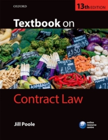 Textbook on Contract Law, Paperback Book Textbook on Contract Law, Paperback Book