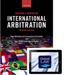 Redfern and Hunter on International Arbitration, Mixed media product Book Redfern and Hunter on International Arbitration, Mixed media product Book