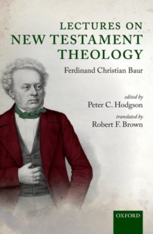 Lectures on New Testament Theology : by Ferdinand Christian Baur, Hardback Book Lectures on New Testament Theology : by Ferdinand Christian Baur, Hardback Book