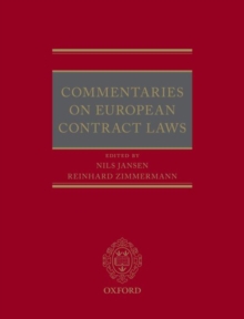 Commentaries on European Contract Laws, Hardback Book Commentaries on European Contract Laws, Hardback Book