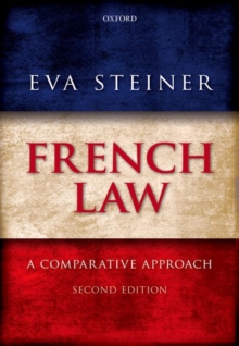 French Law : A Comparative Approach, Paperback Book French Law : A Comparative Approach, Paperback Book