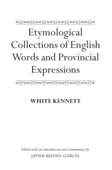 Etymological Collections of English Words and Provincial Expressions, Hardback Book Etymological Collections of English Words and Provincial Expressions, Hardback Book