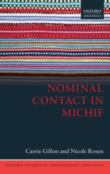 Nominal Contact in Michif, Hardback Book Nominal Contact in Michif, Hardback Book