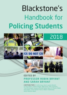 Blackstone's Handbook for Policing Students 2018, Paperback Book Blackstone's Handbook for Policing Students 2018, Paperback Book