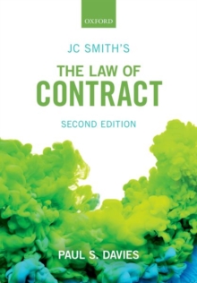 JC Smith's The Law of Contract, Paperback Book JC Smith's The Law of Contract, Paperback Book