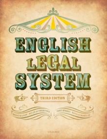 English Legal System, Paperback Book English Legal System, Paperback Book