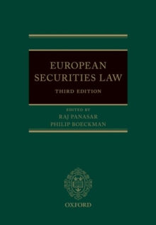 EUROPEAN SECURITIES LAW 3E HARDBACK, Hardback Book EUROPEAN SECURITIES LAW 3E HARDBACK, Hardback Book