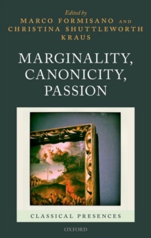 Marginality, Canonicity, Passion, Hardback Book Marginality, Canonicity, Passion, Hardback Book