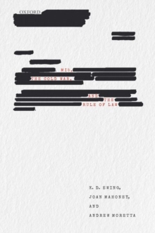 MI5, the Cold War, and the Rule of Law, Hardback Book MI5, the Cold War, and the Rule of Law, Hardback Book