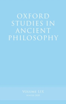 Oxford Studies in Ancient Philosophy, Volume 59