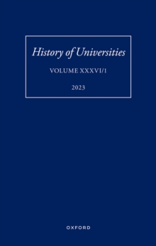 History of Universities: Volume XXXVI / 1