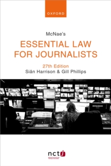 McNae's Essential Law for Journalists