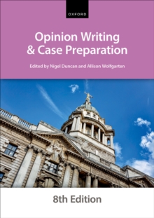 Opinion Writing and Case Preparation