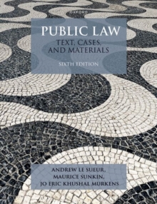 Public Law : Text, Cases, and Materials
