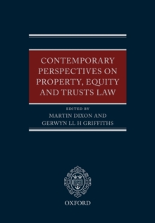 Contemporary Perspectives on Property, Equity and Trust Law, Hardback Book Contemporary Perspectives on Property, Equity and Trust Law, Hardback Book